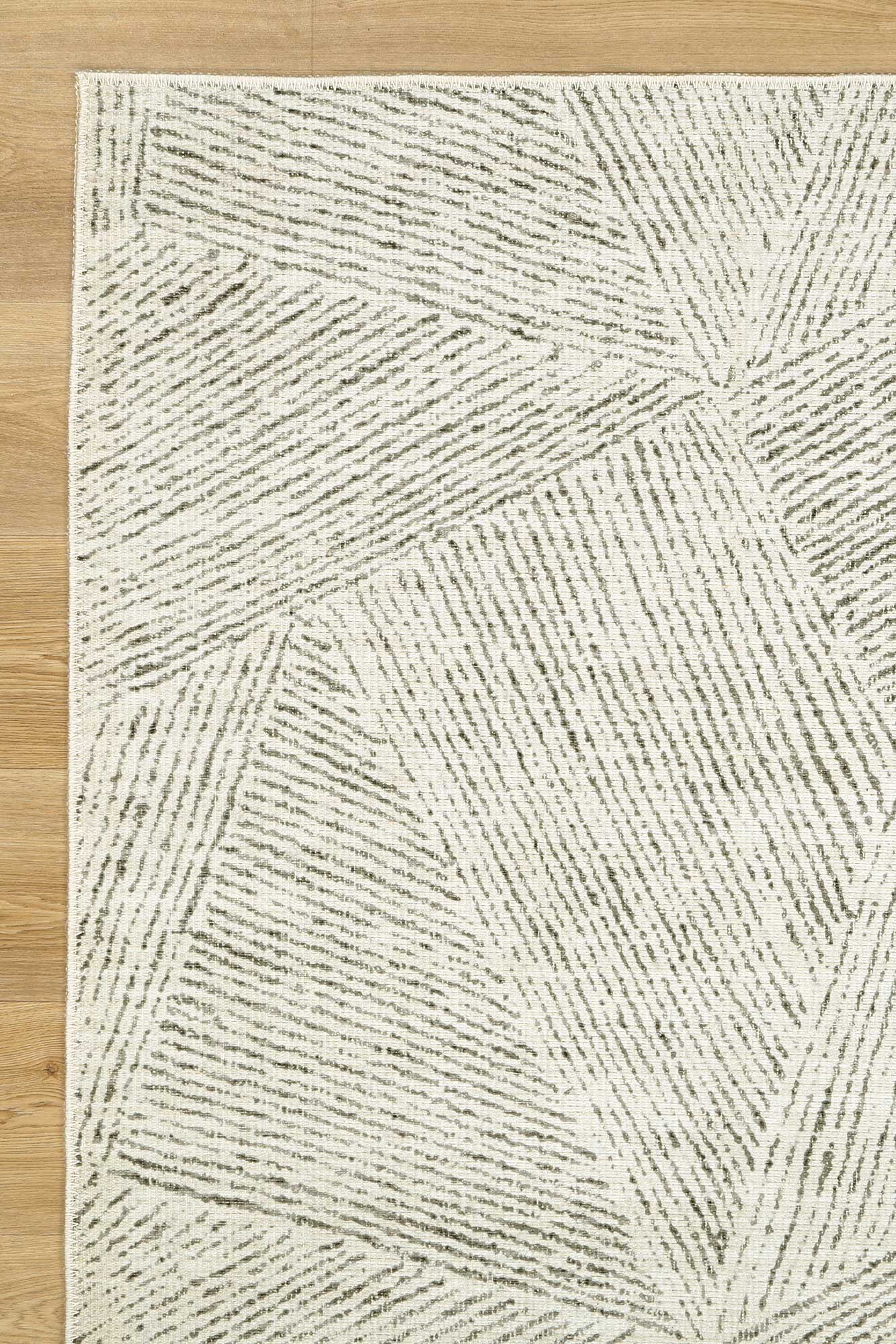 Alpine Monochrome Washable Rug - VITAL 0167-00