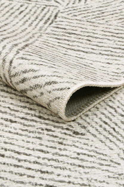 Alpine Monochrome Washable Rug - VITAL 0167-00