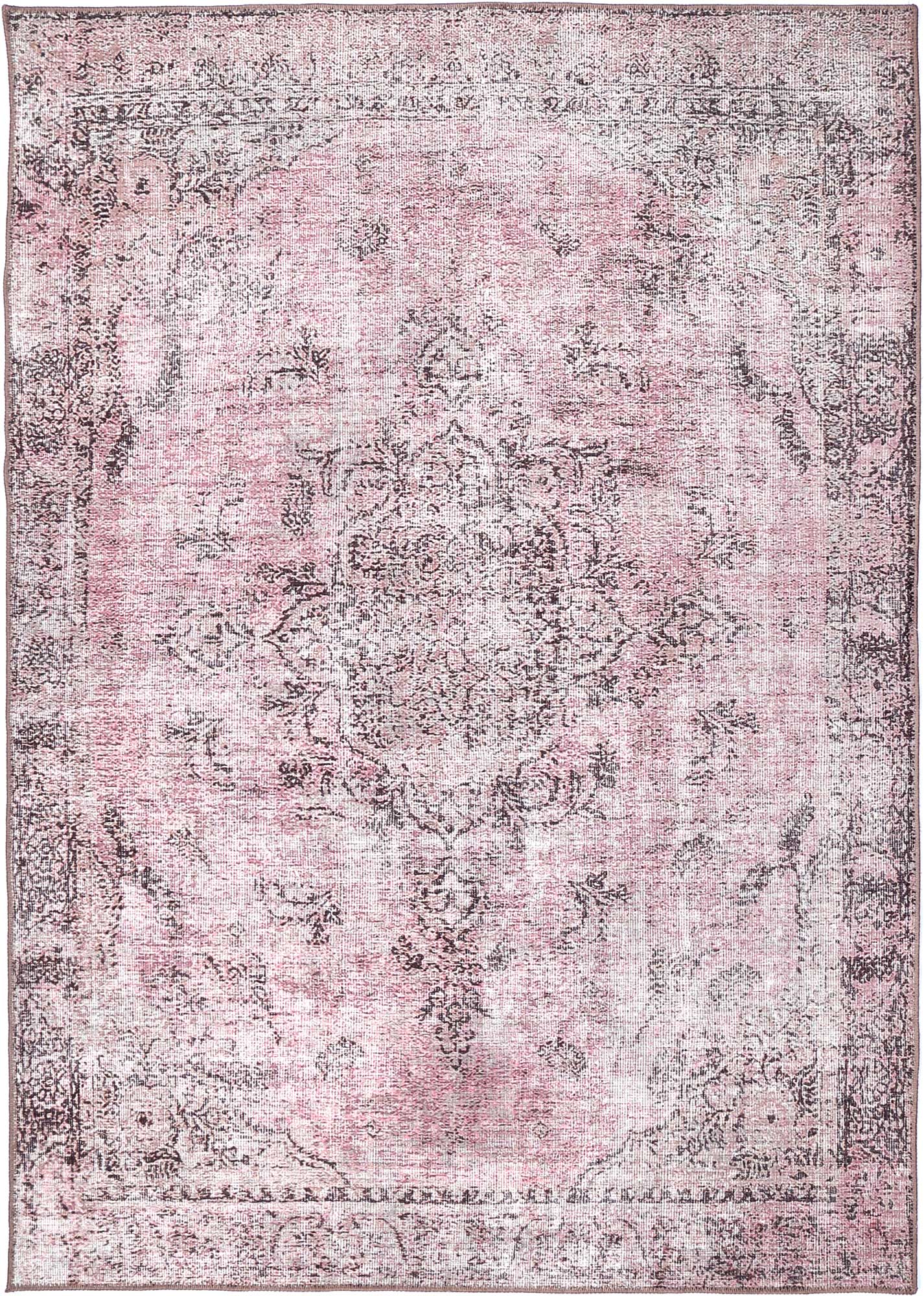 Germain Rose Washable Rug - VITAL 1067-00