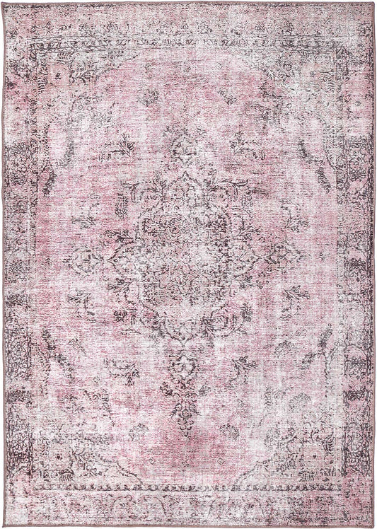 Germain Rose Washable Rug - VITAL 1067-00