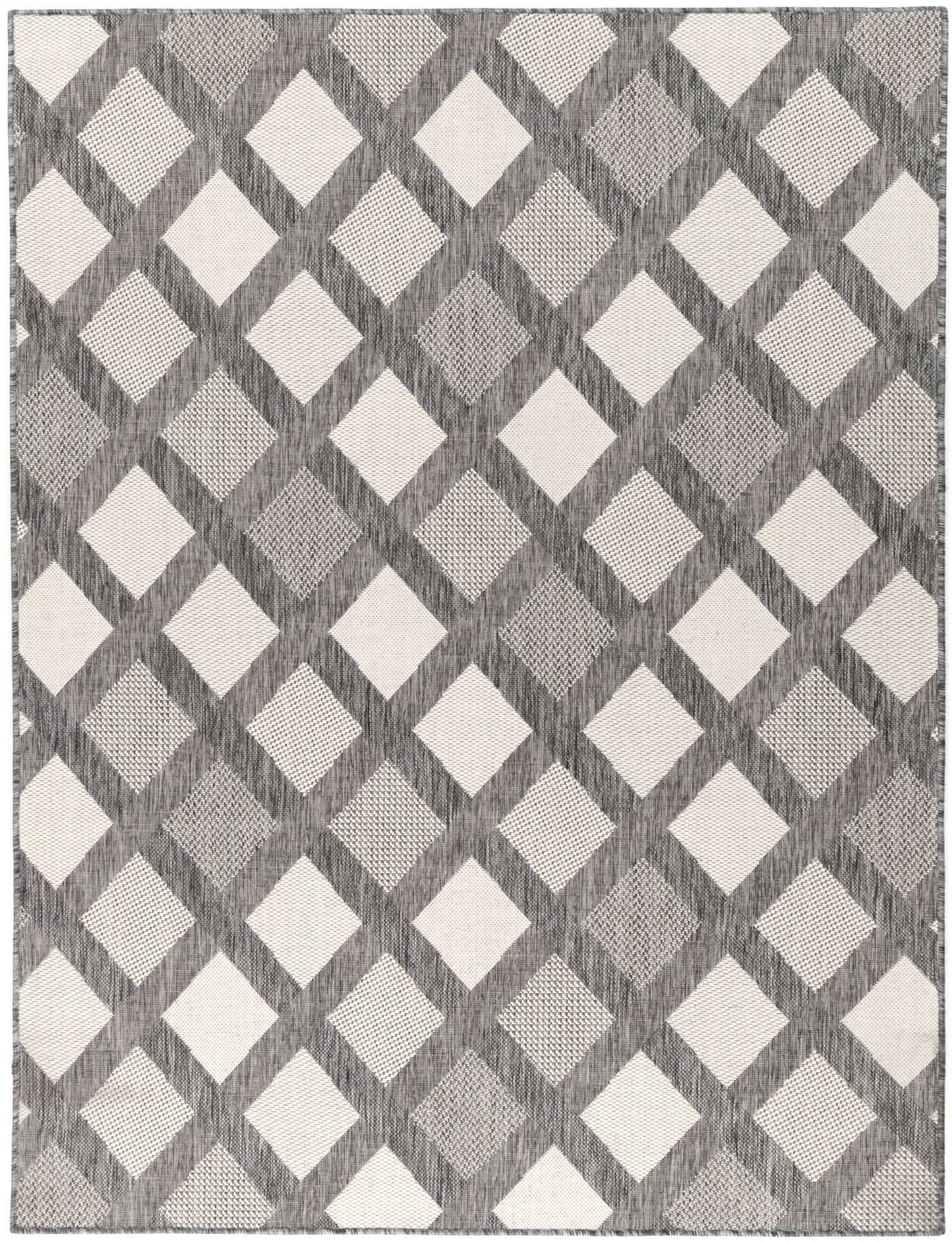 Sisalo Diamond Patterned in Beige Rug