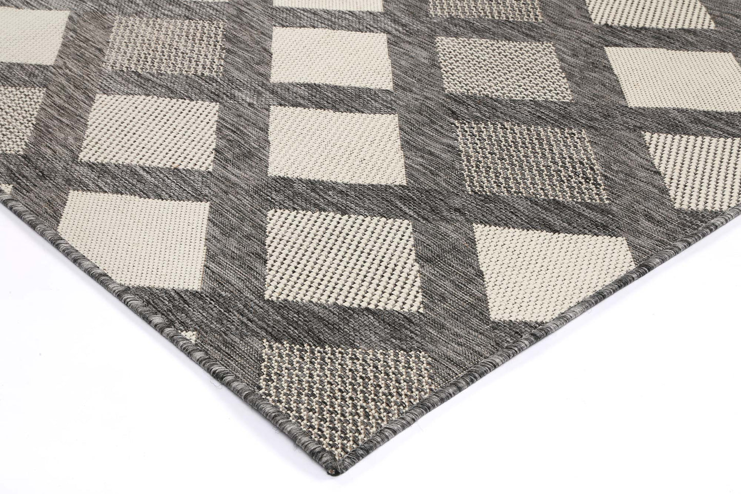 Sisalo Diamond Patterned in Beige Rug