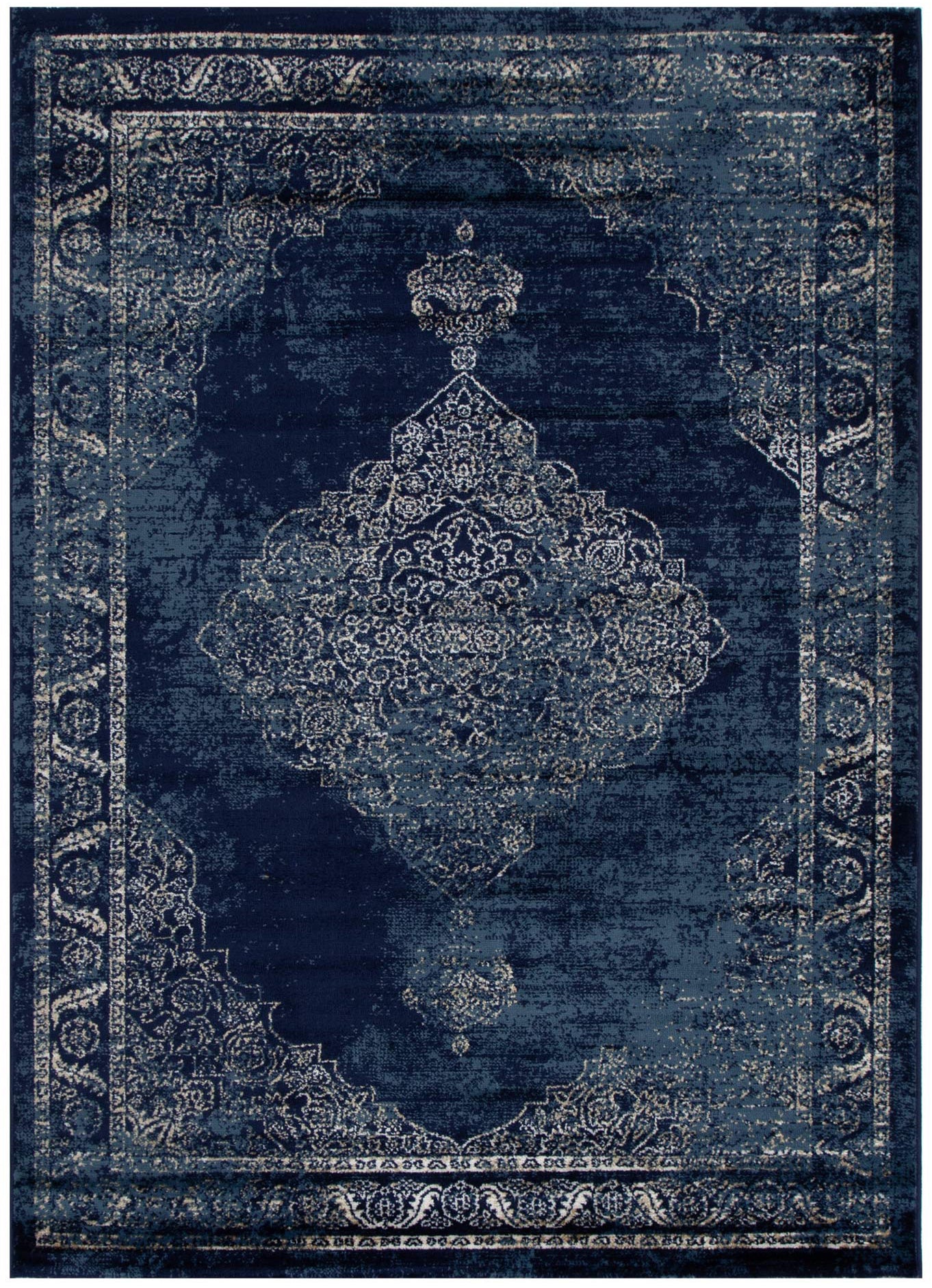 Arya Medallion in Blue Rug