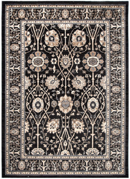 Arya Blossom in Dark Grey Rug