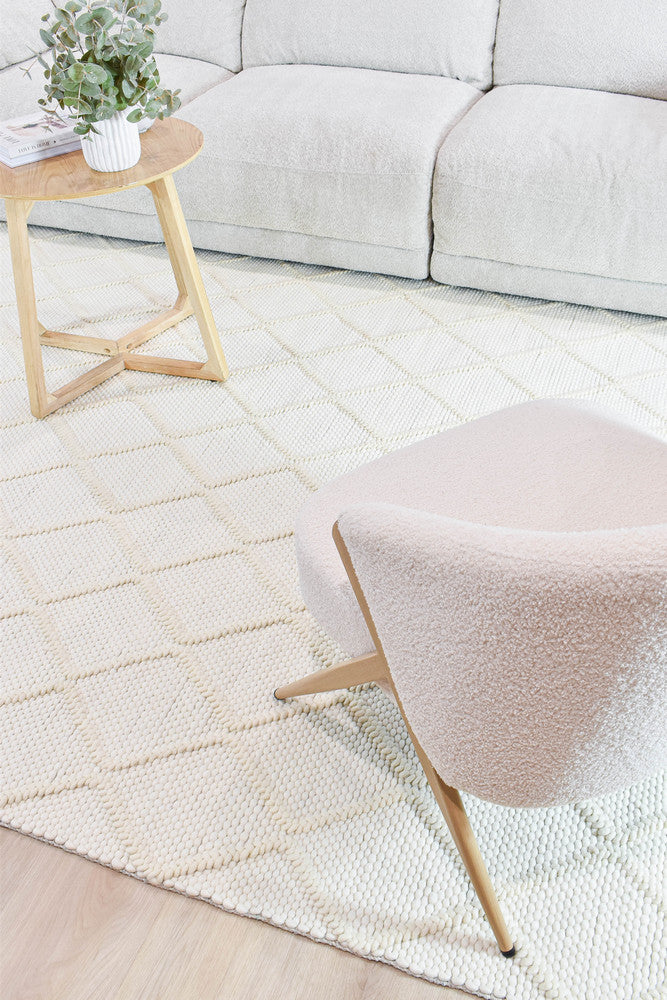 Allure Diamond Frost Wool Rug