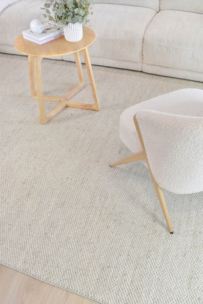 Allure Earth Linen Wool Rug