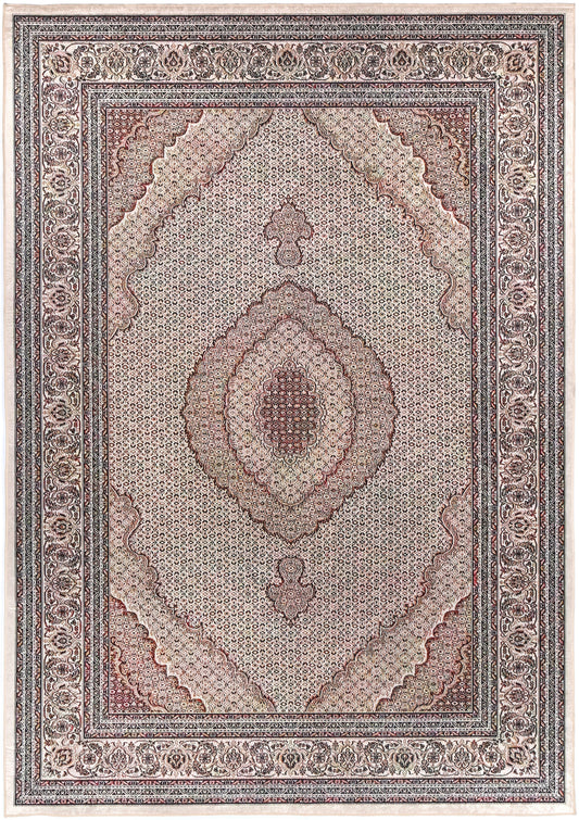 Angelic Medallion Non-Slip In Red  Rug