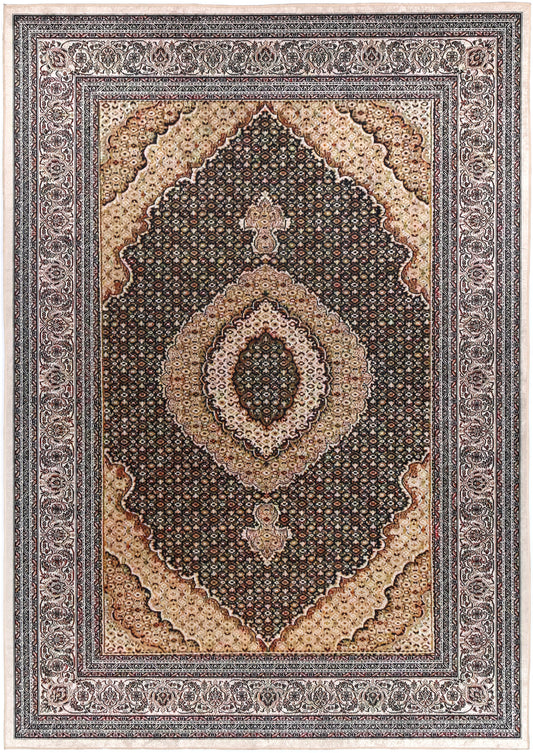 Angelic Medallion Non-Slip In Gold Rug