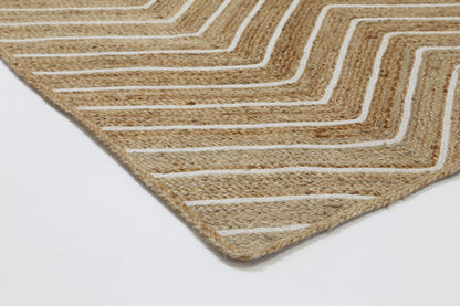 Artisan Chevron in Beige Rug