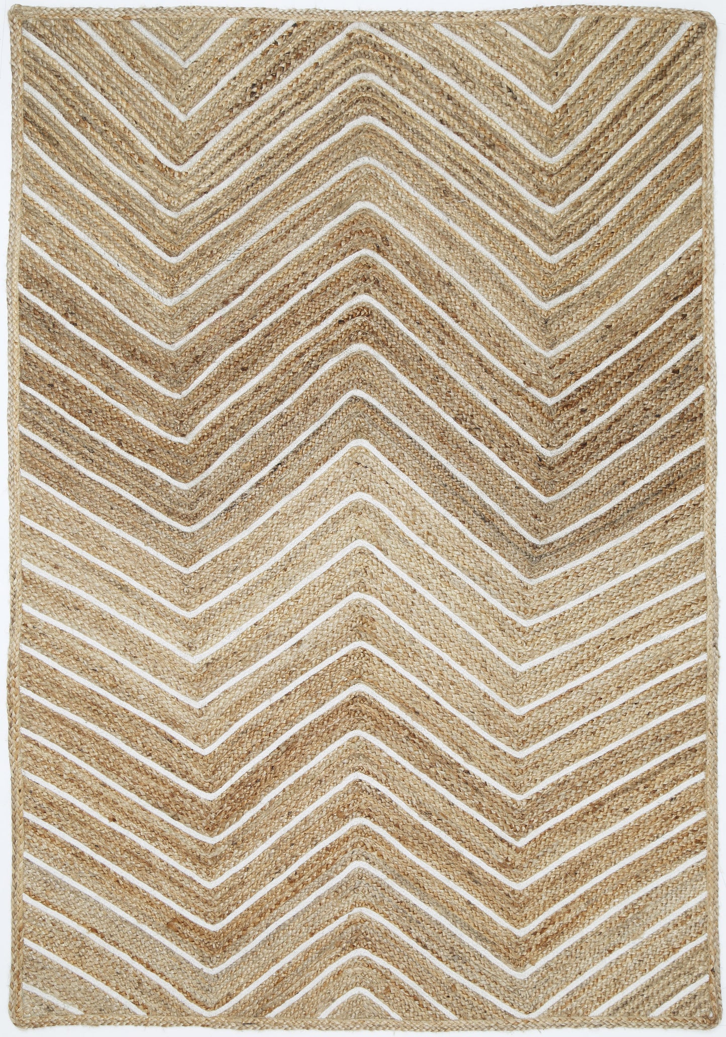 Artisan Chevron in Beige Rug