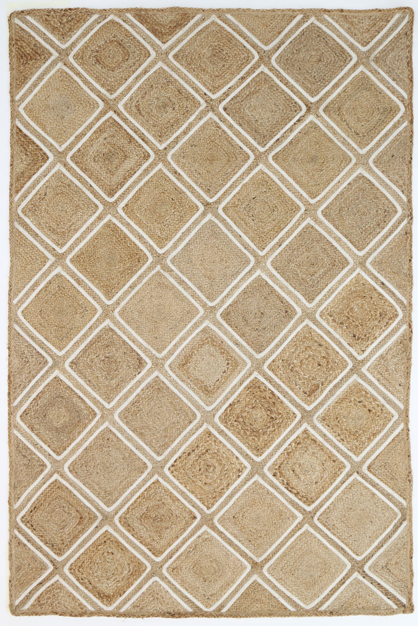 Artisan Parquetry in Beige Rug