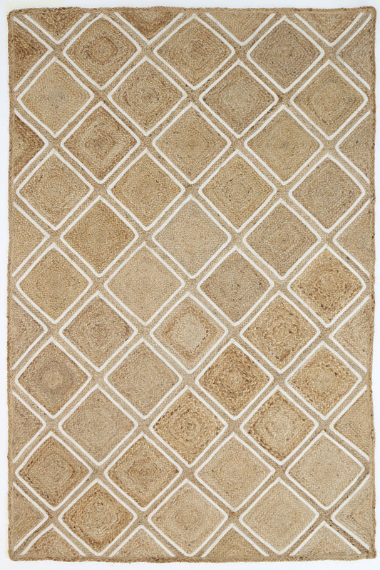 Artisan Parquetry in Beige Rug