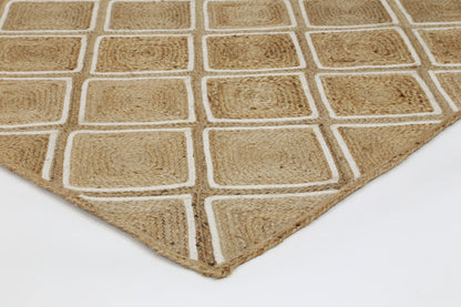 Artisan Parquetry in Beige Rug