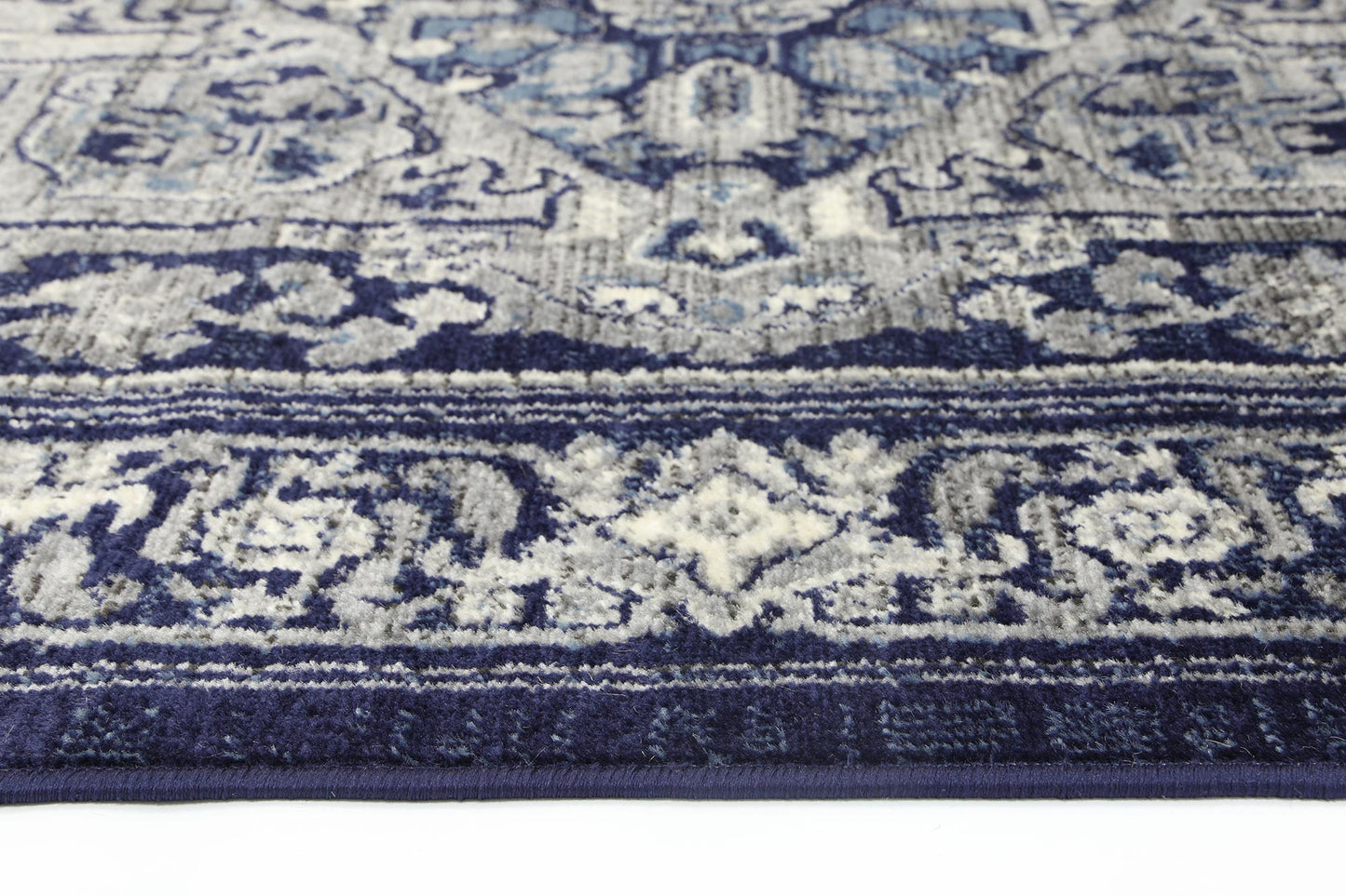 Arya Tranistional Navy Rug