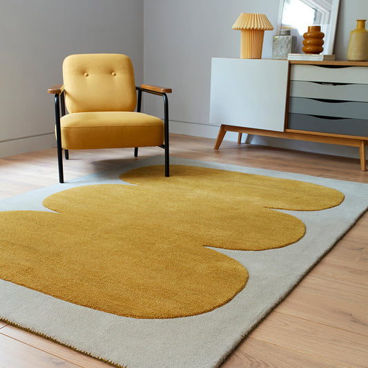 Asiatic Sculpt Gold Rug