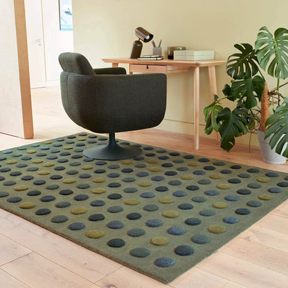 Asiatic Dotty Green Rug