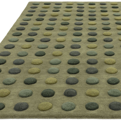 Asiatic Dotty Green Rug