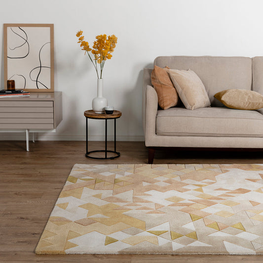 Asiatic Enigma Gold Rug