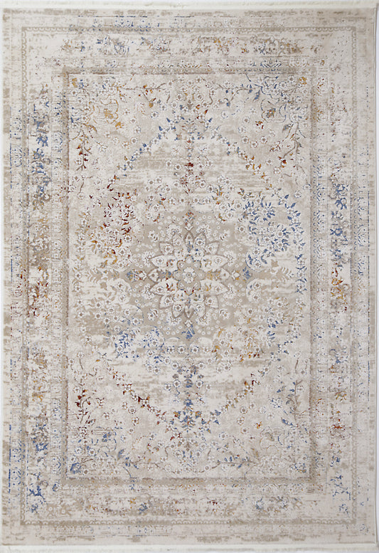 Bohemian Paradise Vintage Beige Multi Rug