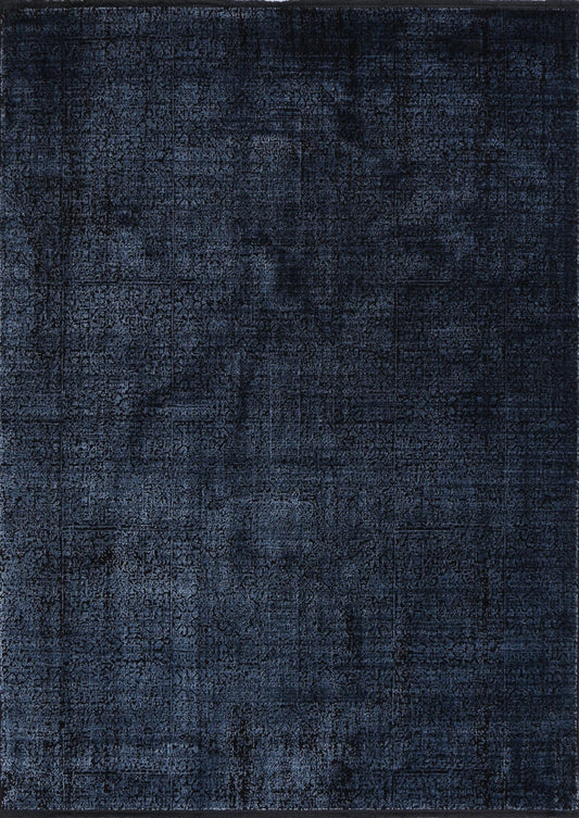 Brooklyn Distressed Oriental In Blue Rug