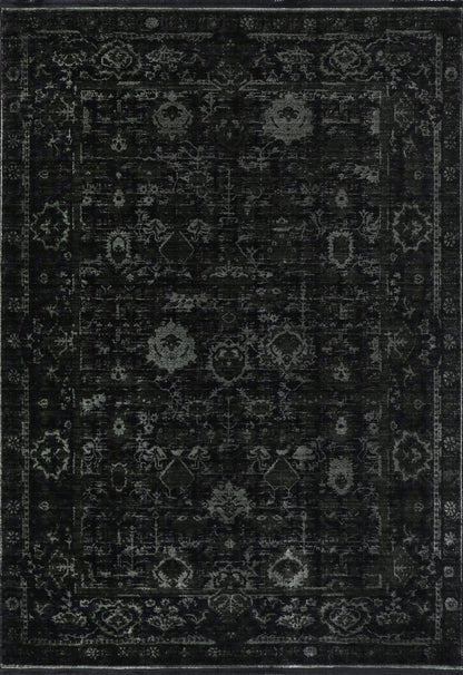 Brooklyn Vintage Oriental Emerald Green Rug