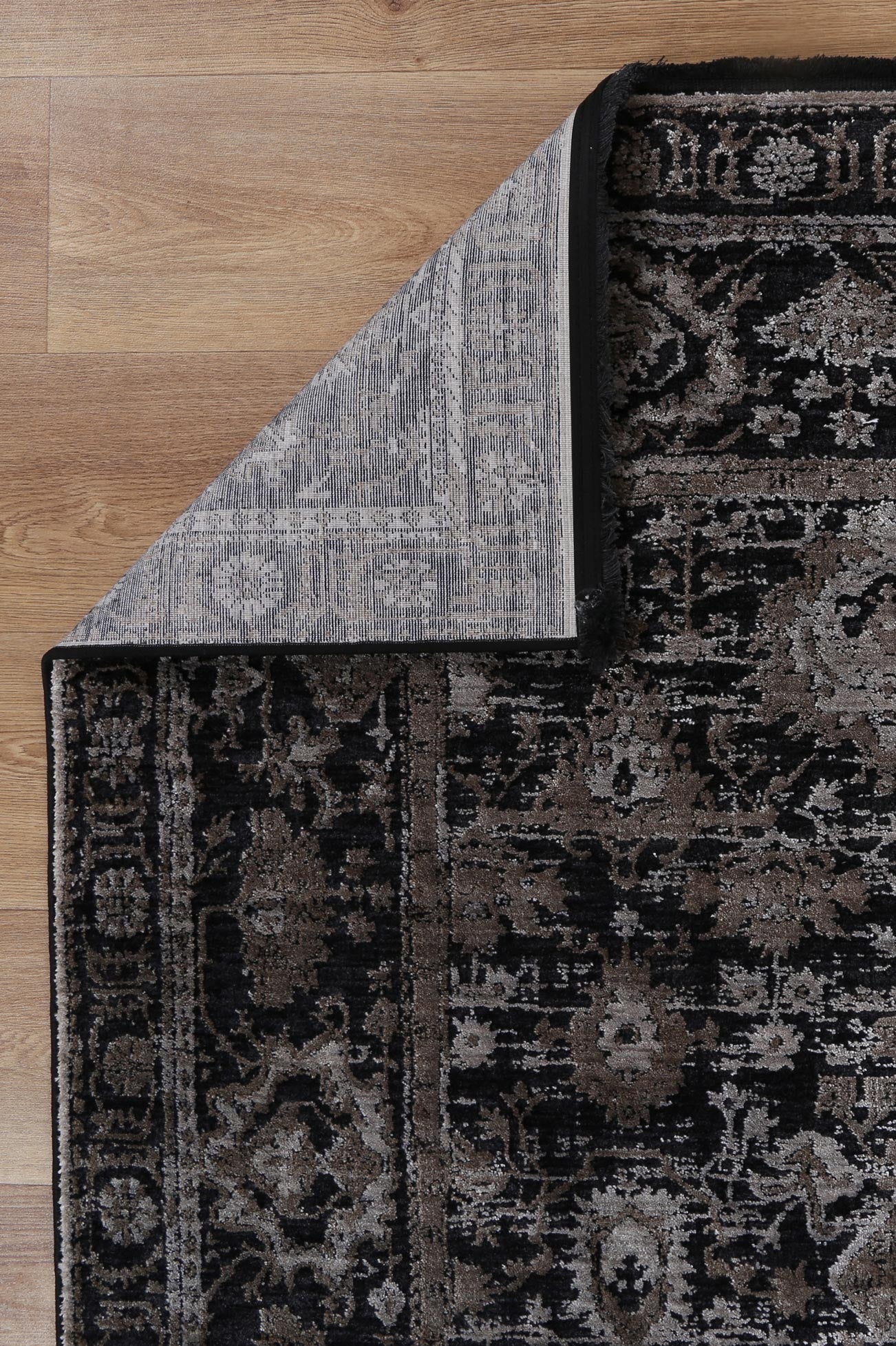 Brooklyn Vintage Oriental Pewter Rug