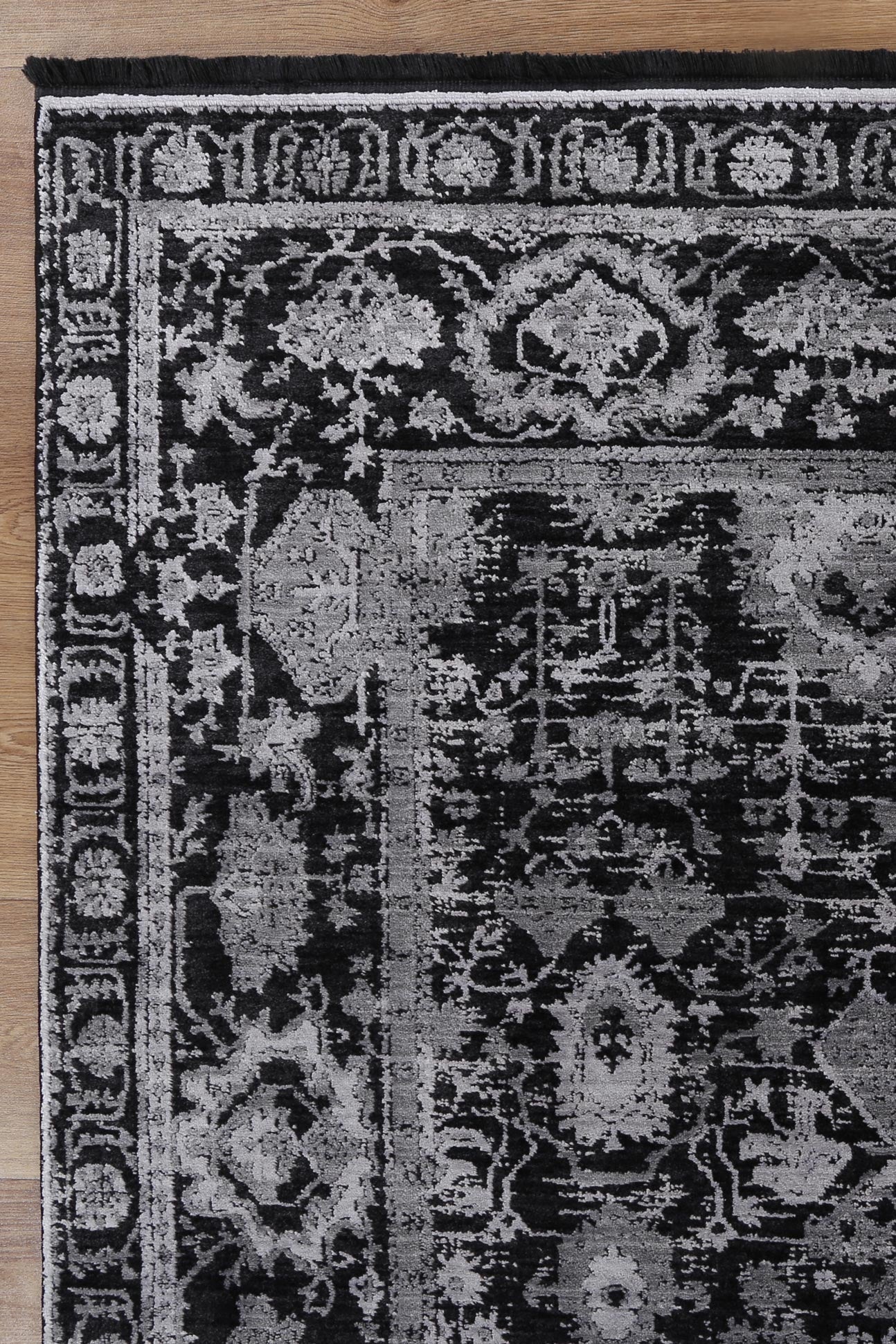 Brooklyn Vintage Oriental Silver Rug