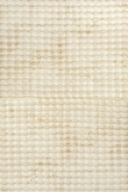 Bubble Machine Washable in Natural Rug