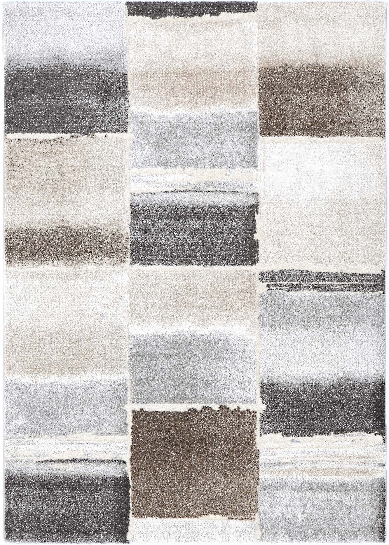 Chelsea Abstract Plush in Grey Rug