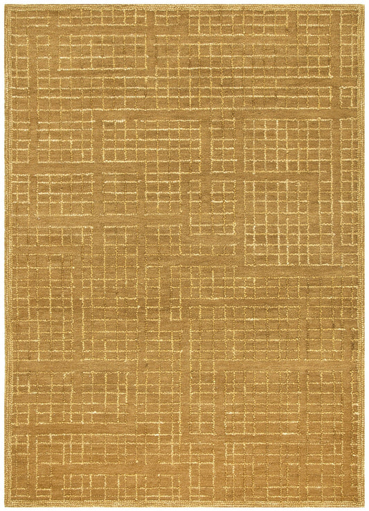 Abasco Citron Knitted Wool Rug