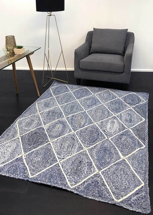 Artisan Diamond in Blue Rug