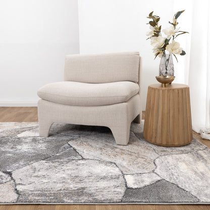 Dorado Sandstone In Grey Rug