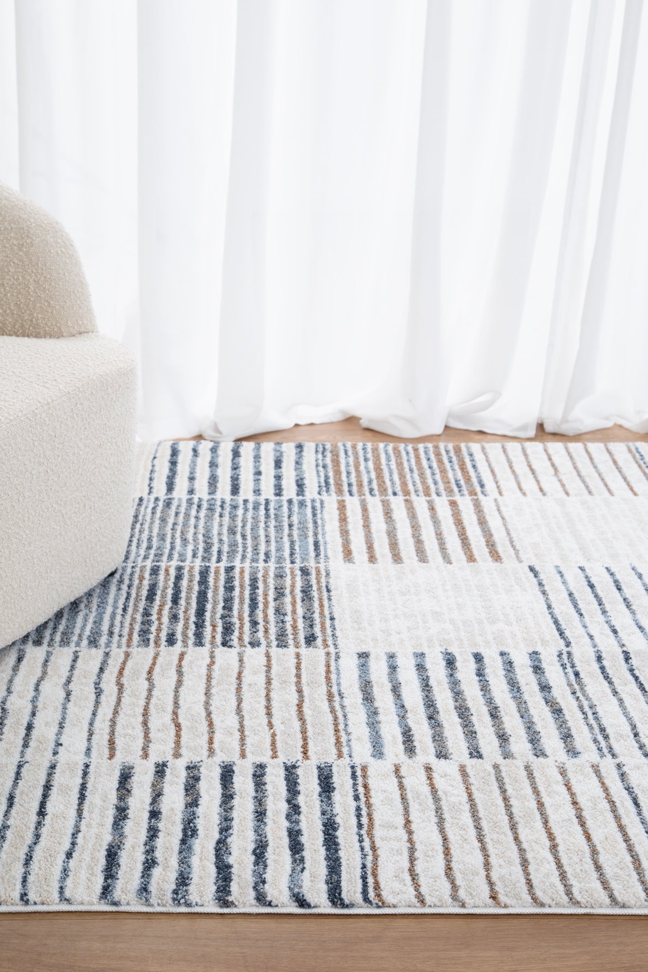 Grace Contemporary Essence in Multicoloured Rug