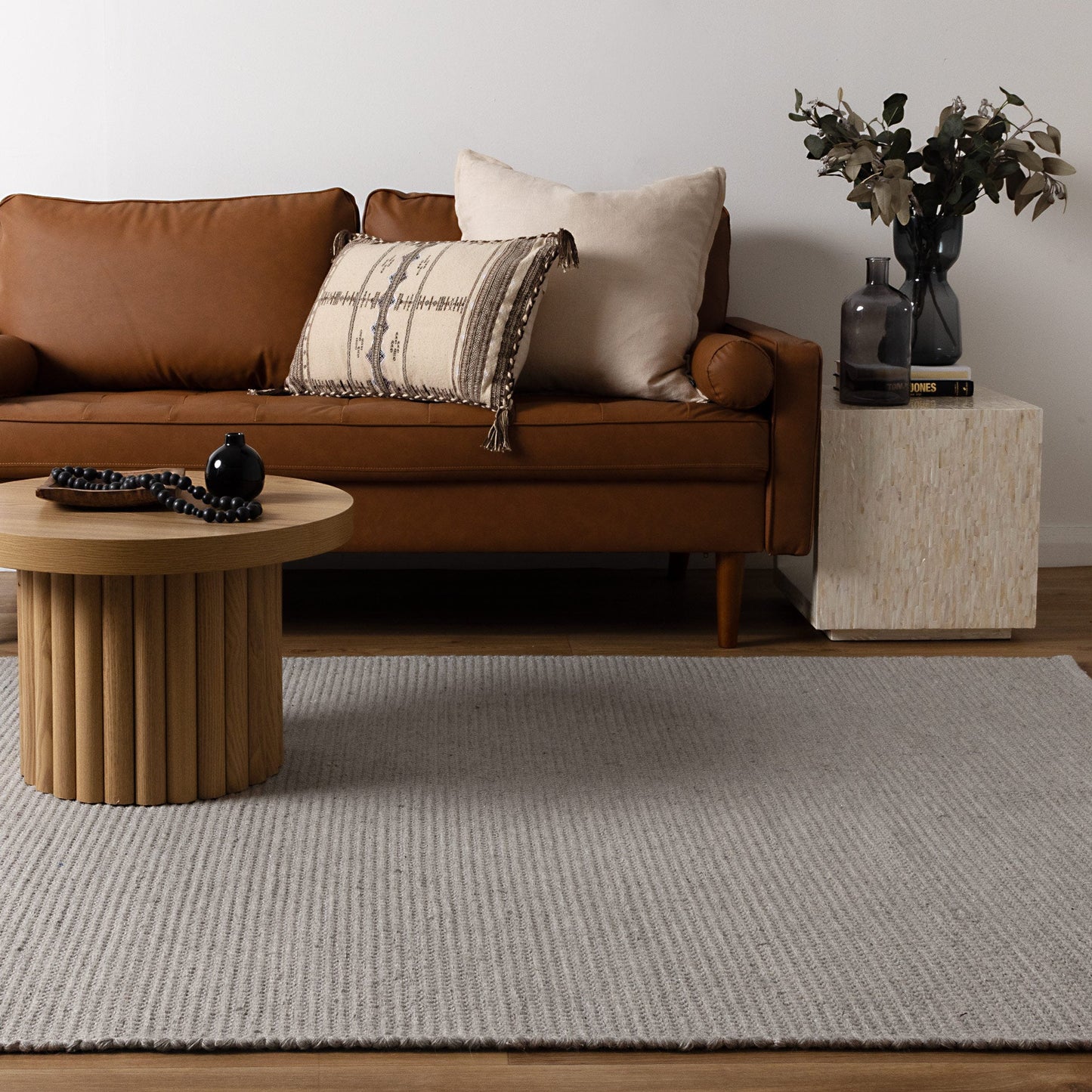 Natura Wool in Grey Rug