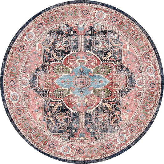 Distressed Vintage Kendra Round Rug - VITAL 3206-03