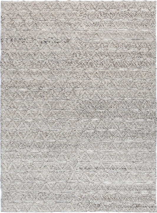 Himalaya Mosaic Tribal In Ash Wool Rug