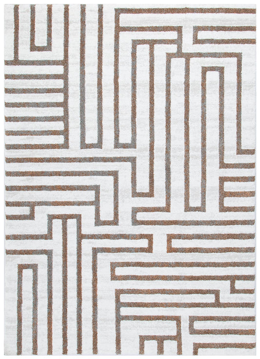 Indulgence Maze In Cream Rug