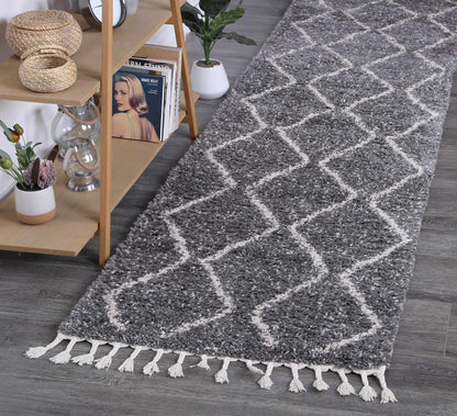 Kasbah Levi Fleck Tribal Grey Rug