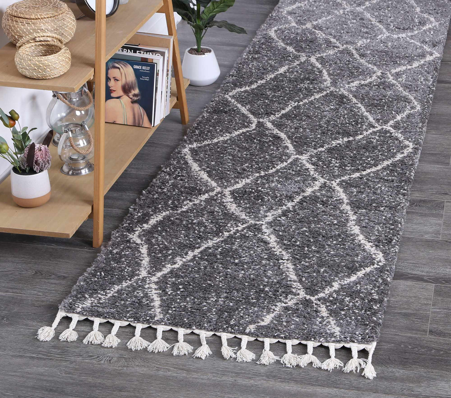 Kasbah Maxen Tribal Grey Rug