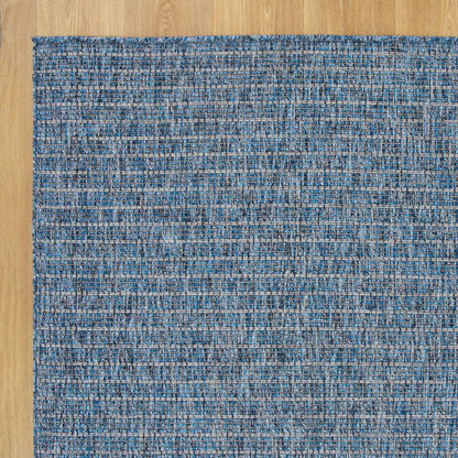 Lifestyle Texture in Navy Indoor/Outdoor Rug