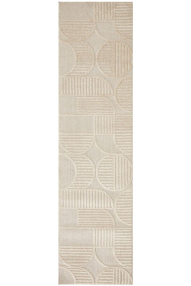 Lotus Leo in Beige Rug