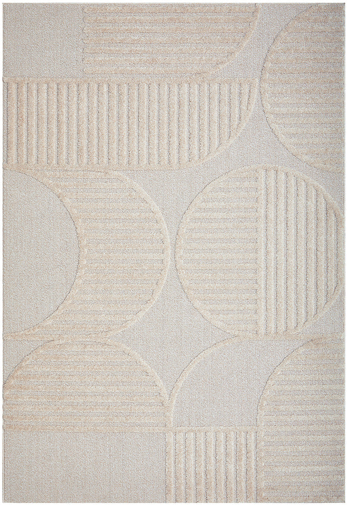 Lotus Leo in Beige Rug