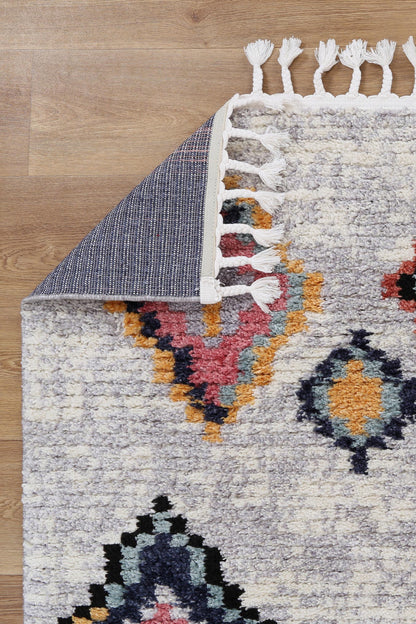 Moda Tribal Ash Rug (Morocco)