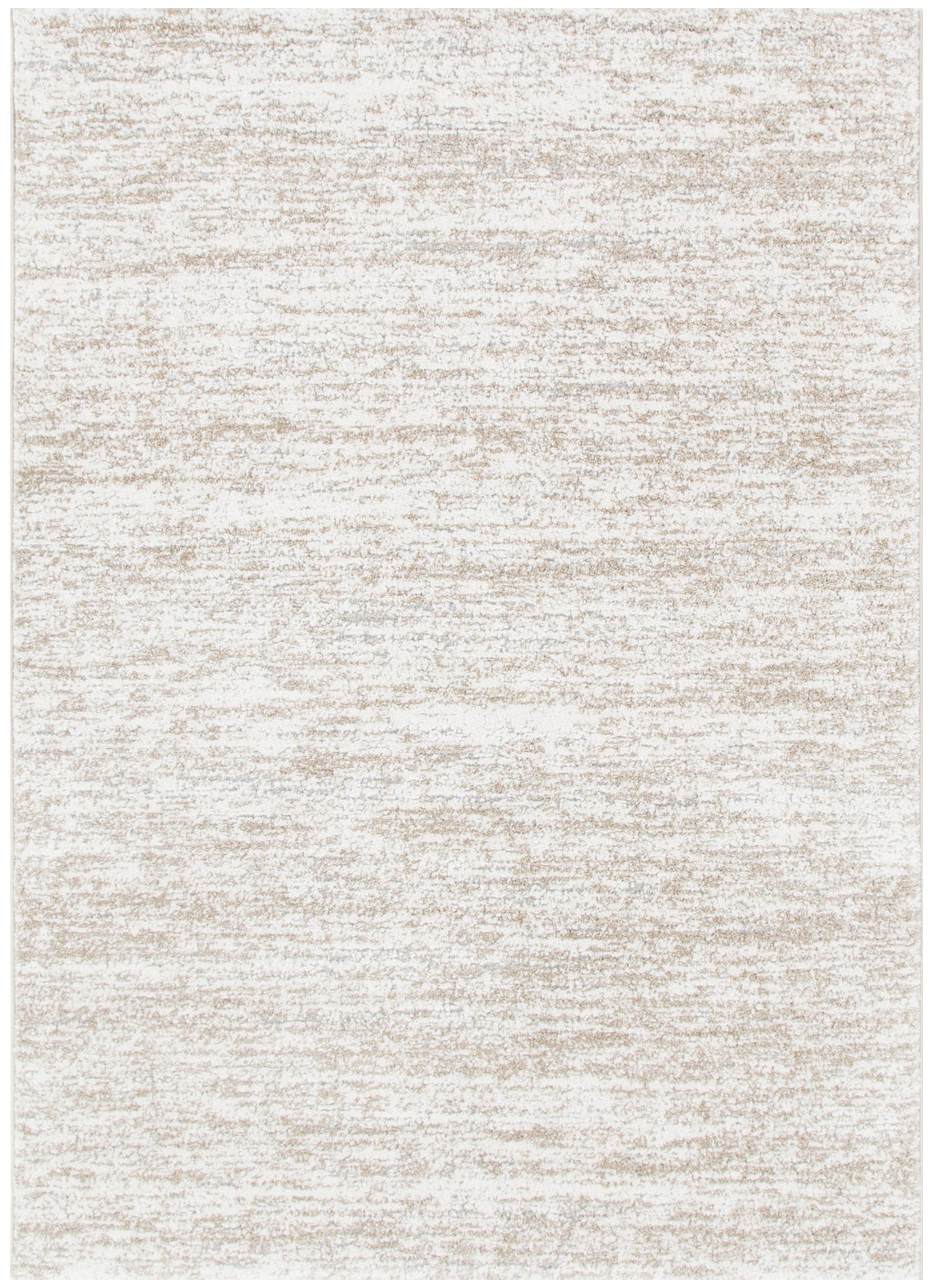 Nola Canvas Abstract Beige Rug