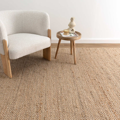 Oslo Jute Flatweave in Natural Rug