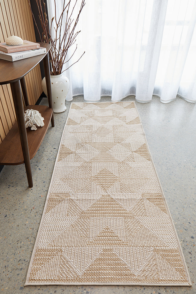 Patio Rico Natural Runner Rug