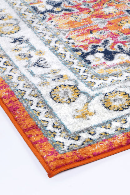 Provence Cannes Orange Transitional Rug