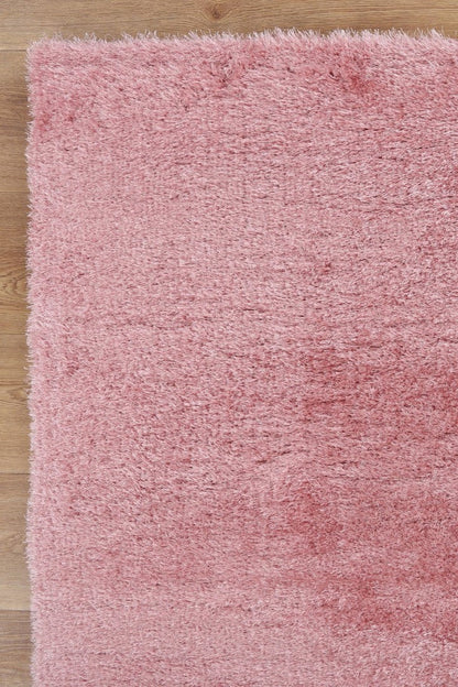 Puffy Soft Shag Pink Rug