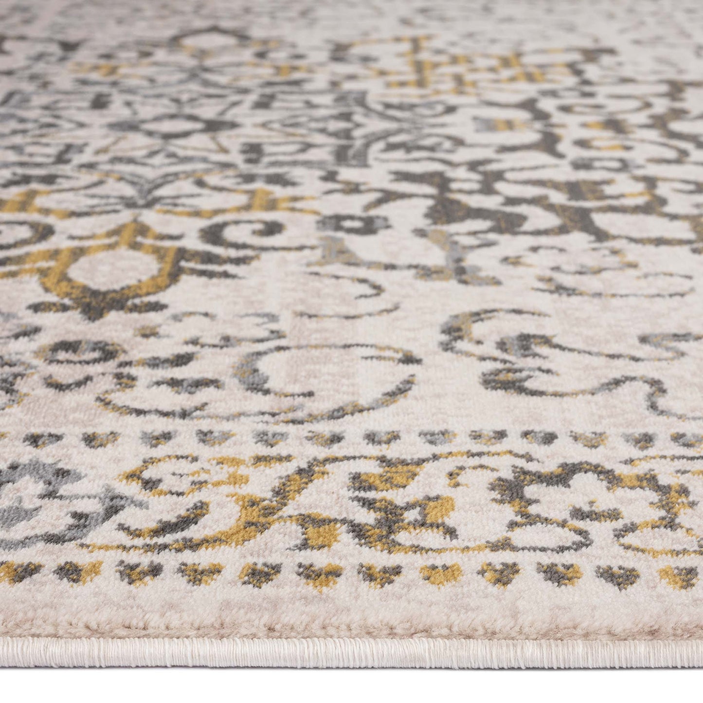 Sahara 892 in Gold Round Rug