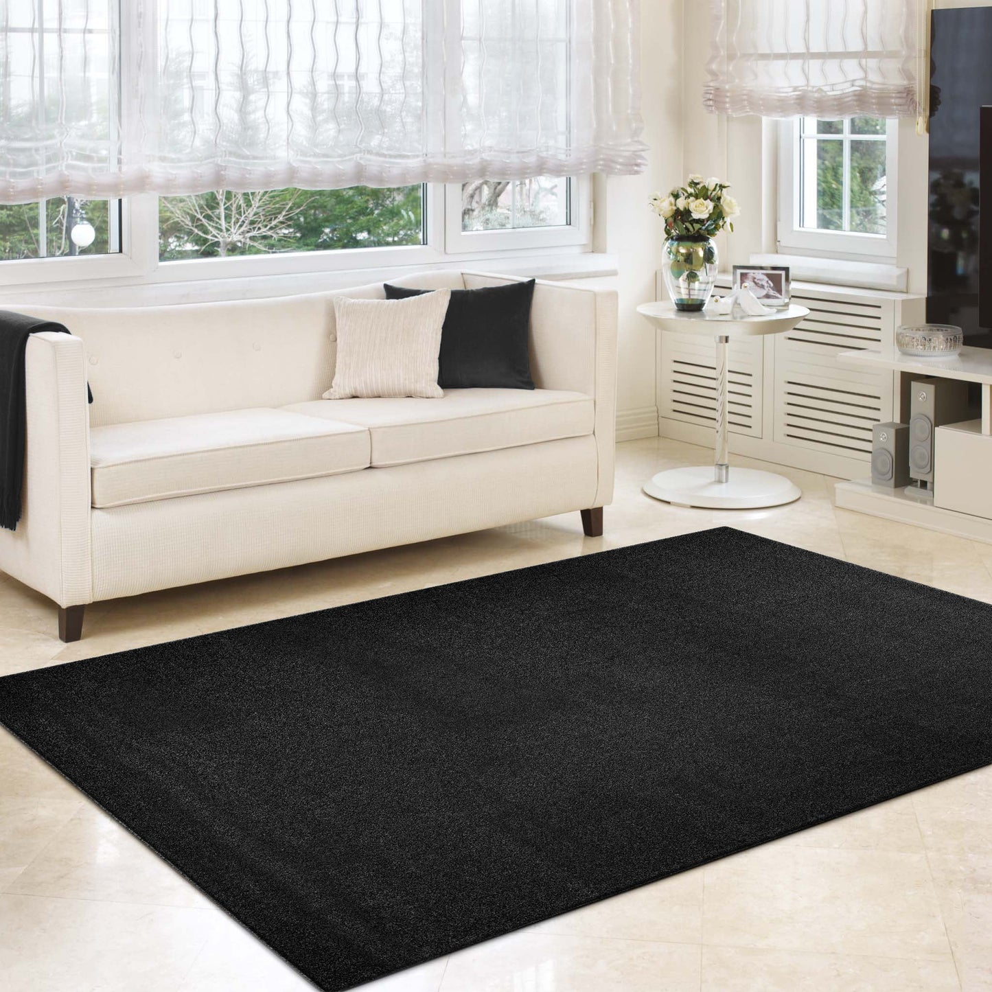 Sierra 6365 in Black Rug